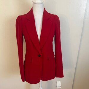 NWT! XXS - womens - Gorgeous Bar III blazer - red